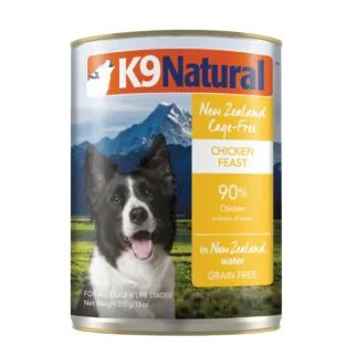 K9 Natural主食狗罐頭 - 雞肉配方 370g