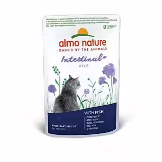 Almo Nature Cat Pouch - Intestinal Help - Fish 70g