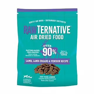 RawTernative Air Dried Dog Food - Lamb & Lamb Organs & Venison 5oz