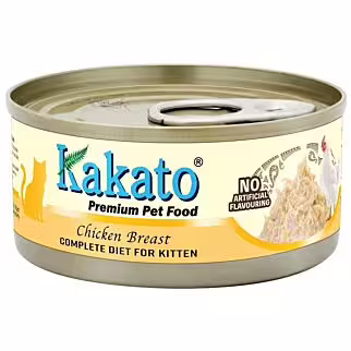 Kakato 卡格幼貓濕糧 - 全營養單一動物蛋白系列 - 雞胸肉 70g