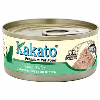 Kakato 卡格幼貓濕糧 - 全營養單一動物蛋白系列 - 吞拿魚 70g