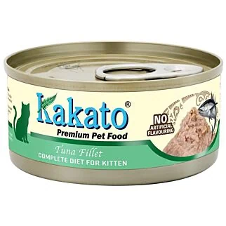 Kakato 卡格幼貓濕糧 - 全營養單一動物蛋白系列 - 吞拿魚 70g