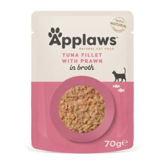 Applaws Natural Cat Pouch - Tuna with Prawn 70g