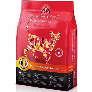 Brabanconne 比利時爸媽寵貓乾糧 - 881 專業系列 - 增強消化(雞肉糙米)配方