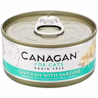 Canagan Cat Can - Grain Free Chicken with Sardine 75g