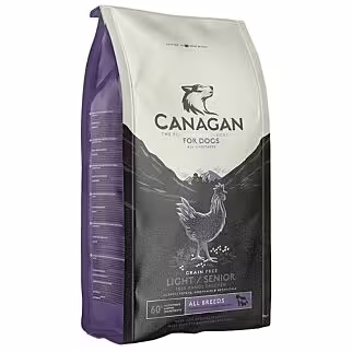 Canagan Dog Food - Grain Free Light / Senior - Free Run Chicken 6kg