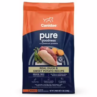Canidae 美國咖比狗乾糧 - PURE - 無穀物 - 鴨肉甜薯