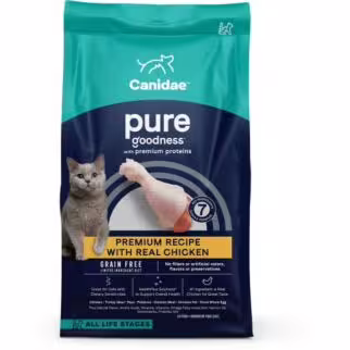 Canidae 美國咖比貓乾糧 - PURE elements 無穀物 - 雞肉配方 10lb