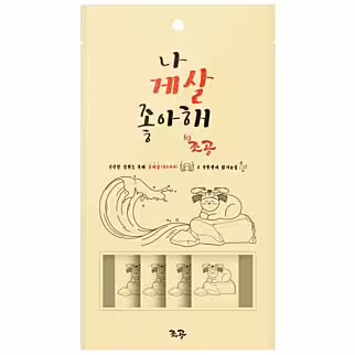 Chogong Cat & Dog Treat - I Love Crab - Red Crab & Chicken 4x15g