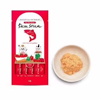 Chogong Cat Treat (Red) - 5km Stick - Salmon 4x14g