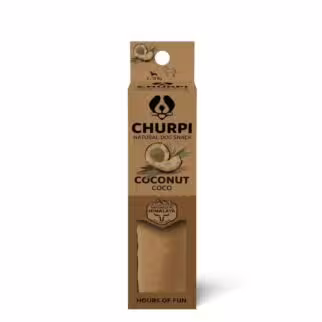 Churpi Dog Treat - Natural Himalayan Cheese With Coconut Dog Chew - Medium 70g (For Dogs <10kg)