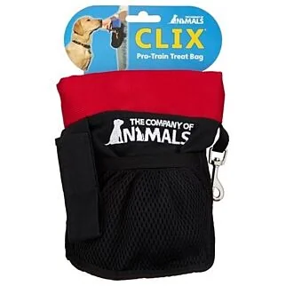Company Of Animals Clix - Pro-Train Treat Bag - Red