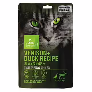 dear deer Cat Food - Oven Baked Venison & Duck 200g