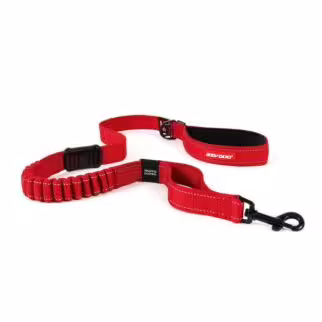 EZYDOG - Zero Shock Dog Leash - Red 48in