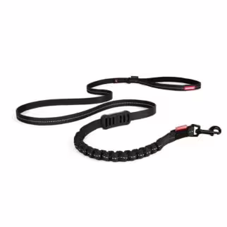 EZYDOG - Zero Shock Lite Leash - Black 48in