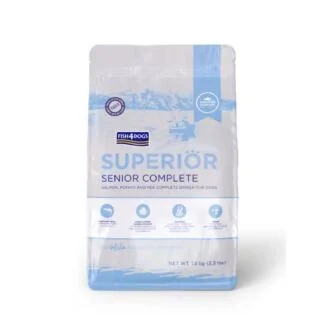 Fish4Dogs Superior Grain Free Weight Control & Senior Dog Food - Regular Bite - Salmon