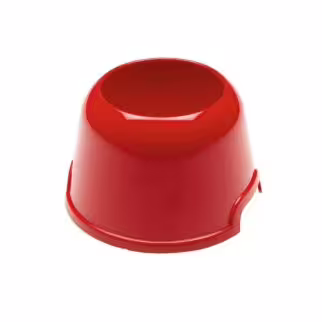 FERPLAST Party 14 Plastic Non-Slip Feeding Bowl 0.5L - Red