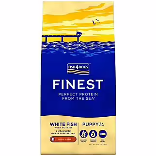Fish4Dogs Finest Puppy Food - Small Breed - White Fish with Potato