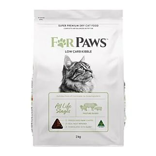 For Paws 澳洲賦寶貓乾糧 - 低碳草原配方 - 羊牛豬 2kg