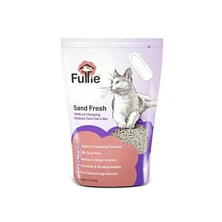Furrie Sand Fresh Vanilla Clumping Probiotic Tofu Cat Litter 7L