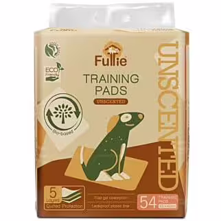 Furrie Pet Sheets - Bio based Eco friendly Training Pads - Unscented (Medium - 45 x 60cm - 54pcs)