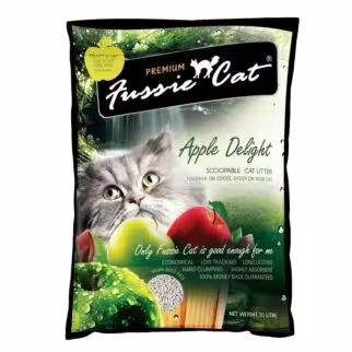 Fussie Cat Litter - Apple Delight 10L