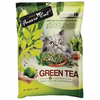Fussie Cat Litter - Paper Green Tea 7L