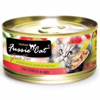 Fussie Cat Can - Black Label Premium Tuna 80g