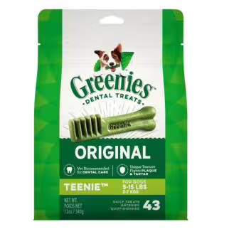Greenies Dog Dental Treat - Teenie 12oz | 43pcs