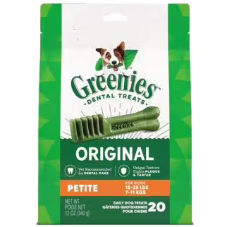 Greenies Dog Dental Treat - Petite 12oz | 20pcs