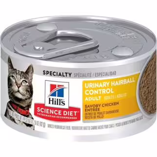 Hills Cat Canned Food - Science Diet Urinary & Hairball Control 2.9oz