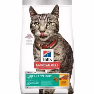 Hills 希爾思貓乾糧 - 成貓Perfect Weight完美體態 3lb