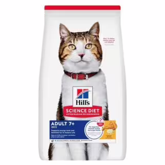 Hills Science Diet Senior Cat Food - Adult 7+