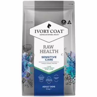 IVORY COAT Dog Food - Sensitive Care - Lamb & Freeze Dried Raw Lamb 10kg