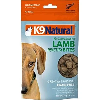 K9 Natural 冷凍脫水健康狗零食 - 羊肉粒 50g