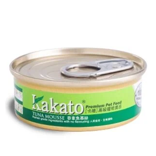 Kakato 卡格貓狗濕糧 - 吞拿魚慕絲 40g