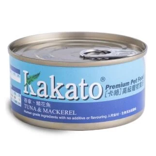 Kakato 卡格貓狗濕糧 - 吞拿魚及鯖花魚配方 70g