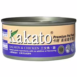 Kakato Cat & Dog Can - Salmon & Chicken 170g