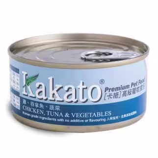 Kakato Cat & Dog Can - Chicken Tuna & Vegetables 170g