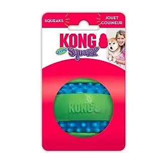 KONG Dog Toy - Squeezz Goomz Ball - M