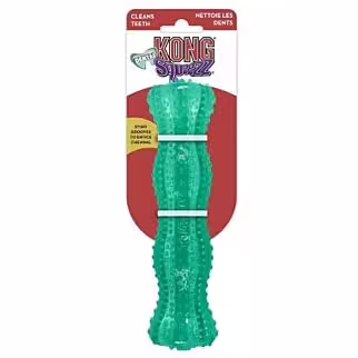 KONG Dog Toy - Squeezz Dental Stick XS