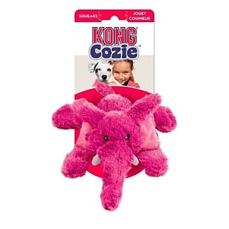KONG Dog Toy - Cozie Elmer Elephant