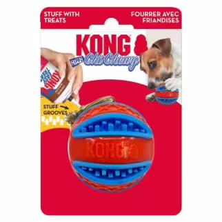 KONG Dog Toy - ChiChewy Zippz Ball M