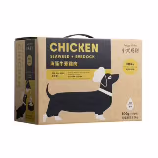 Doggy Willie Dog Food - MEAL Grain Free - Freeze-Dried Seaweed Burdock & Chicken 800g