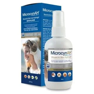 MicrocynAH All Animal Wound & Skin Care Hydrogel 120ml
