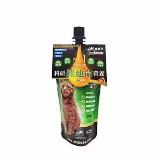 Mybeau 紐西蘭貓健康補品 - 維他命及營養啫哩 150ml