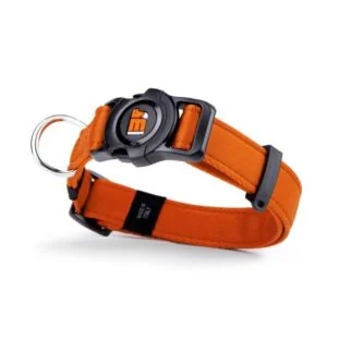 MyFamily Memopet Dog Collar - Orange-S