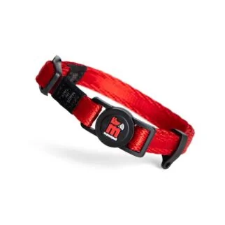 MyFamily Memopet Cat Collar with NFC ID Tag - Red