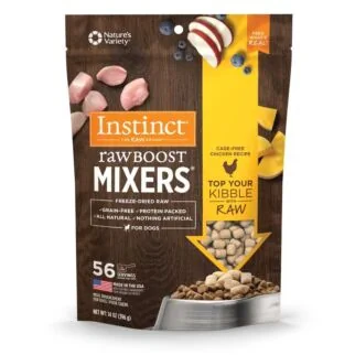 Nature's Variety Instinct 本能凍乾肉類狗輔糧 - 無穀物 - 走地雞肉 6oz - EXP 18-06-2026