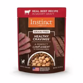 Nature's Variety Instinct 狗輔濕糧 - Healthy Cravings 無穀物牛肉鮮包 3oz